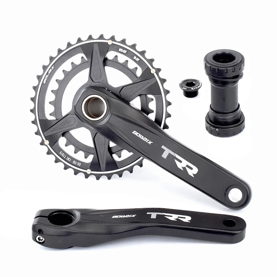 GOLDIX Bicycle Crankset 170mm/175mm with Chainring 30T 32T 34T 36T 38T/bottom Bracket for SRAM XO1 X1 GX XO X9 Bicycle Crank