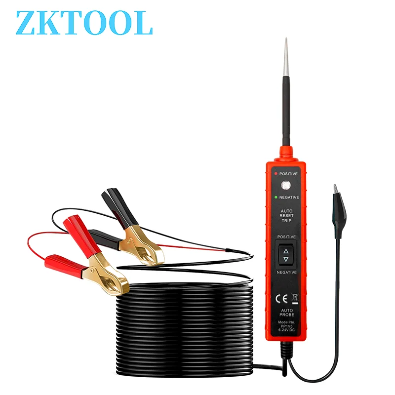 Car Circuit Tester Power Circuit Probe Detector Diagnostic Repair Tool Test Lamp Continuity/Voltage Polarity