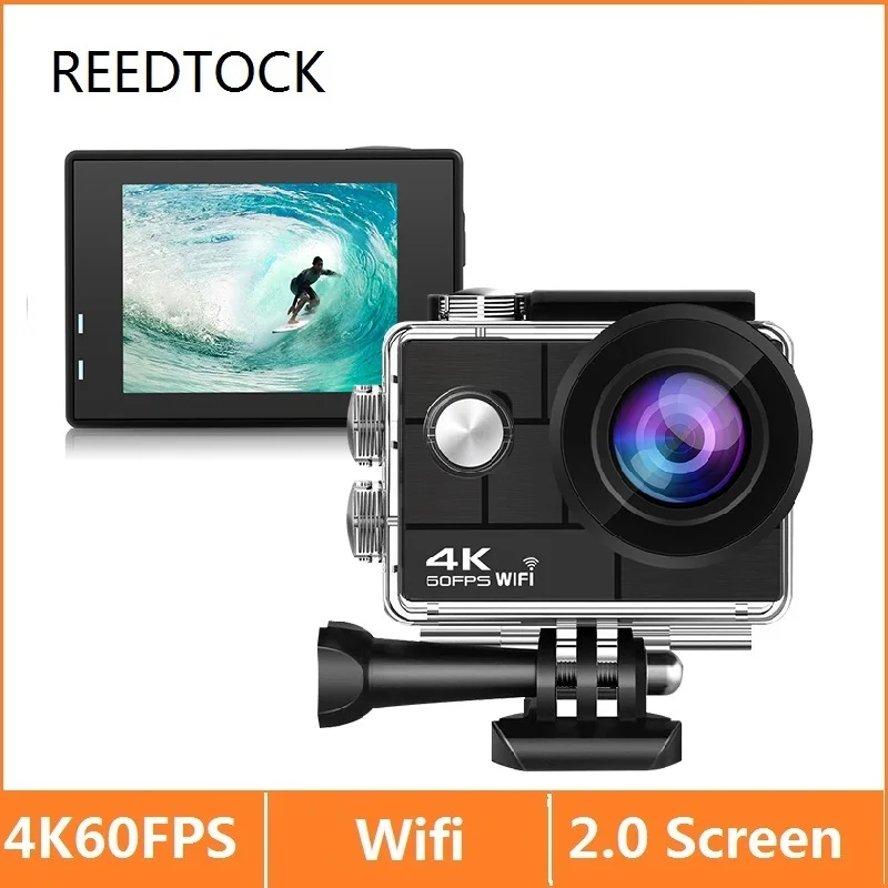 

Action Camera Ultra HD 4K 60fps WiFi 2.0" 170D Underwater Waterproof Helmet Video S7 Cam