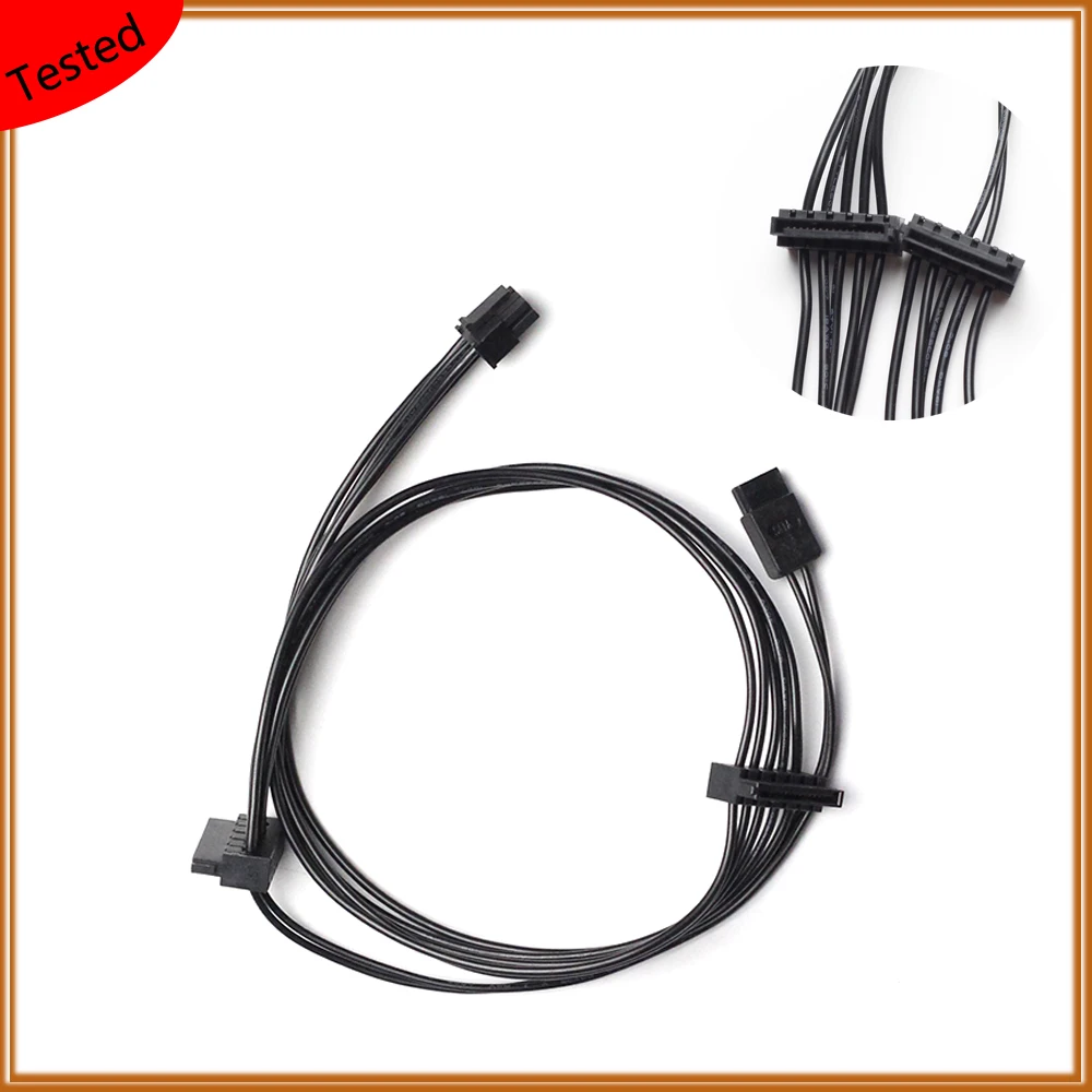 Cable de alimentación SSD para disco duro Dell, Cable de alimentación para interfaz de placa principal, MINI 6 pines, giro 2 x SATA, 3070, 3670, 3967, 3977, 3980