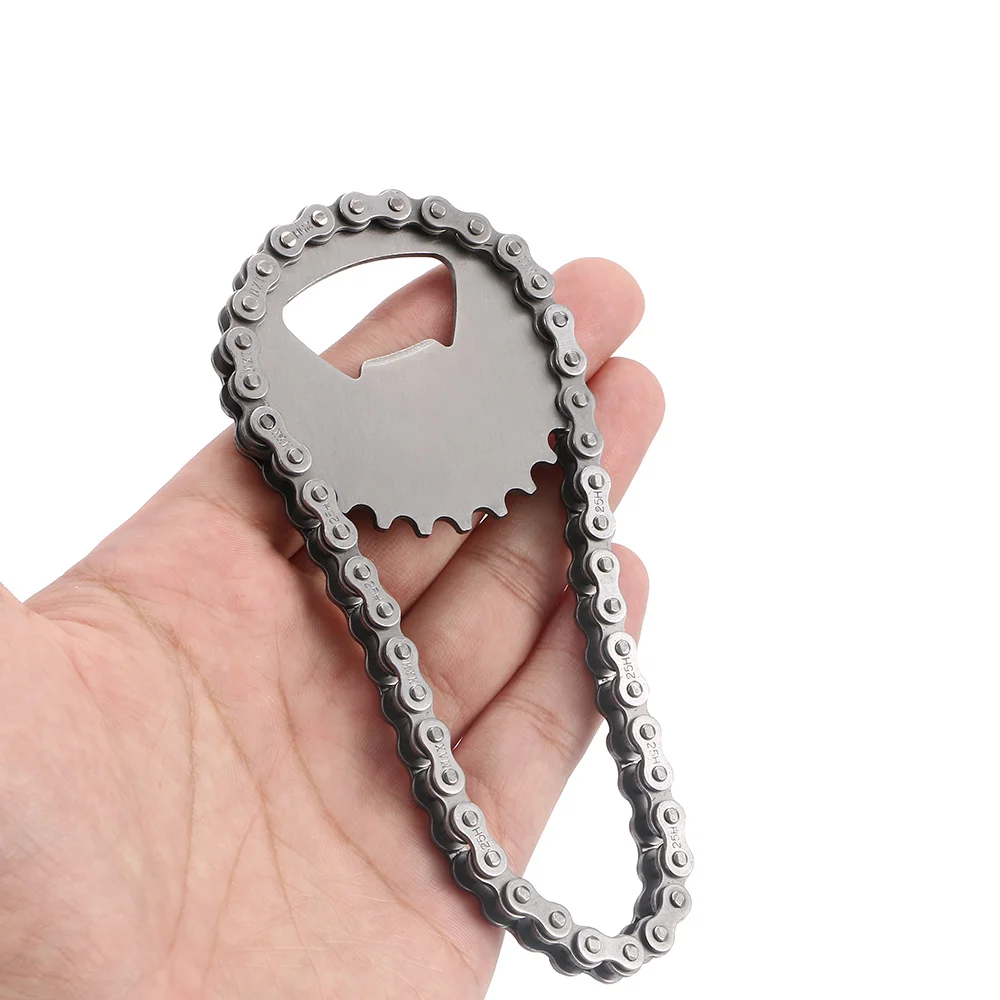 1 pcs Creative Bicycle Chain Bottle Opener Bar Drinks Beer Tools Novelty Beer Cap Opener Kitchen Accessories