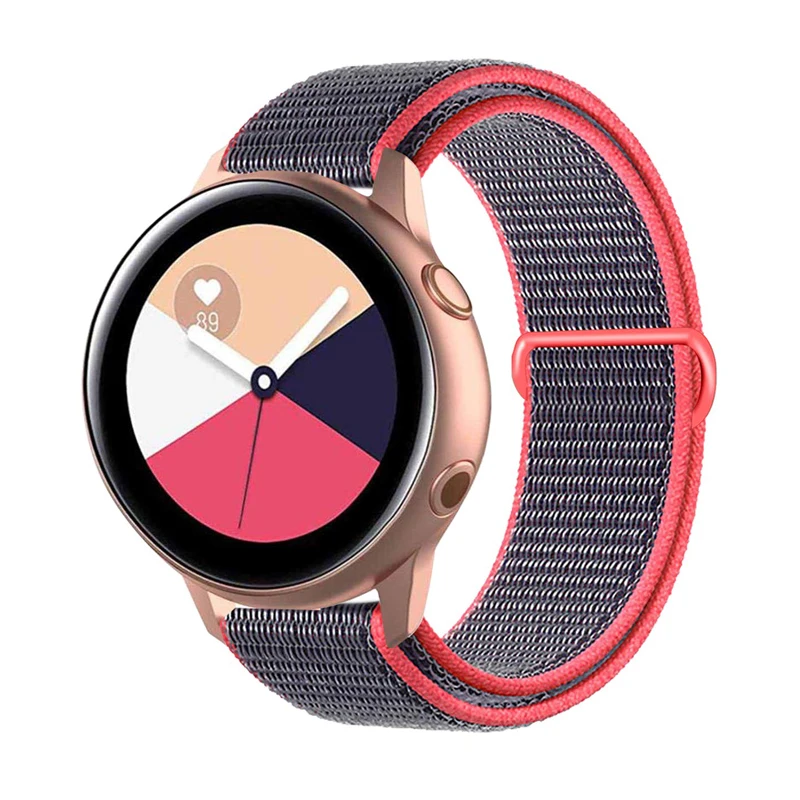 22mm 20mm strap for samsung galaxy watch 3 45mm 41mm active 2 46mm 42mm gear S3/S2 Frontier/Classic huawei watch gt 2 band