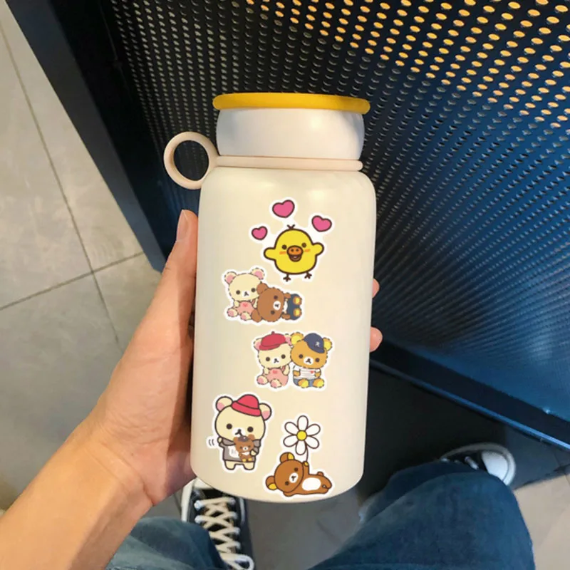 10/30/50/100pcs New Rilakkuma Diy Phone Snowboard Laptop Luggage Birthday Party Gift Fridge Guitar Graffiti Classic Stickers