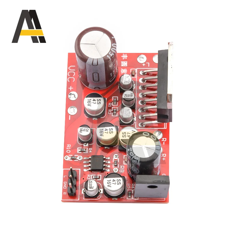 DC CD7379 38W+38W Stereo Amplifier Board DC 12V w/AD828 Preamp Super Than NE5532 Amplifiers Boards Integrated Circuits