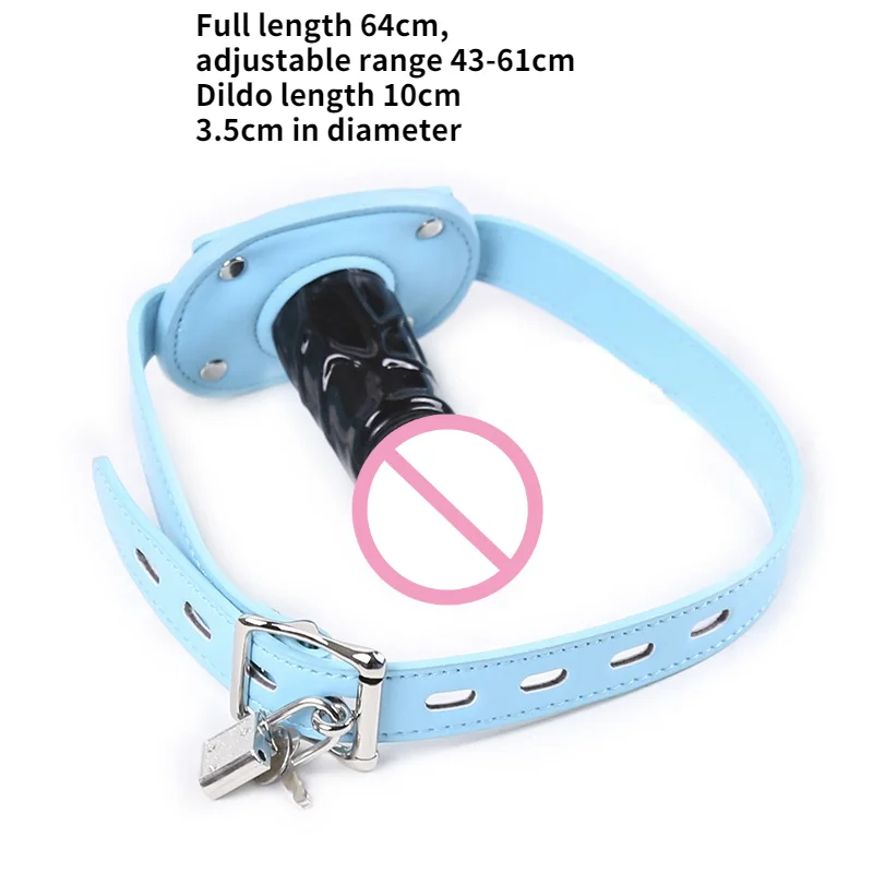 Bdsm ของเล่นอมควย Dildo Gag Oral Fetish Slave Bondage Restraints ปากปลั๊ก Flirting เพศของเล่นสำหรับหญิงคู่ผู้ใหญ่ shop
