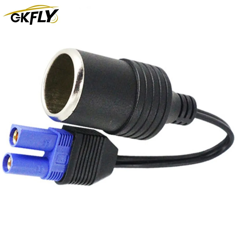 GKFLY-전기 담배 라이터 어댑터 EC5 커넥터, 12V DC 어댑터 자동차 점프 스타터 자동차 시동 장치