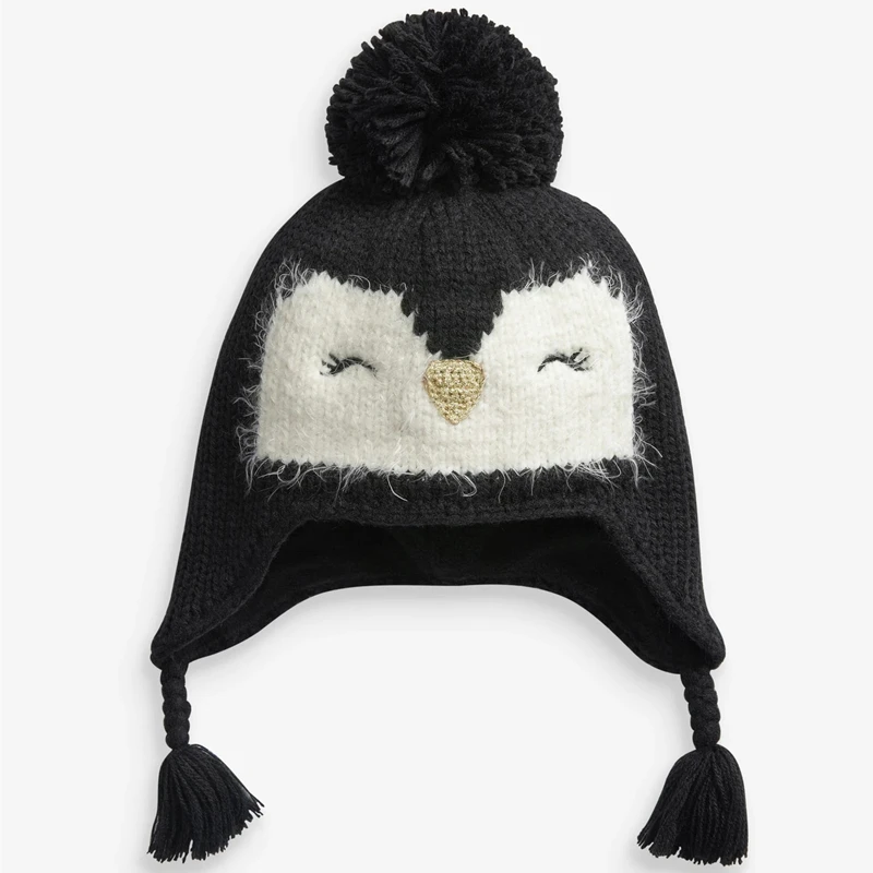 2024 New Winter Cartoon Knitted Hats For Baby Boys Girls Kids Knitting Hat For Kids Children