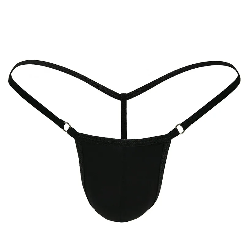 Mens Exotic Bikini Thongs G Strings Sexy Swimming Bottoms Tanga T-back Male Cotton Panties Beachwear Sunbath Bathing Suit Pool