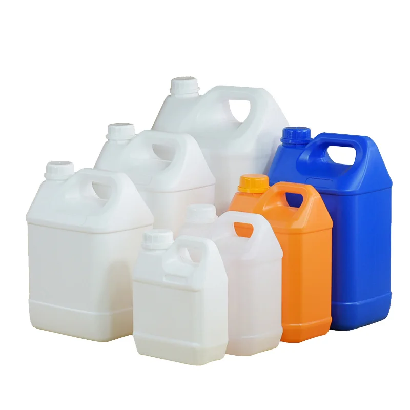 HDPE plastic bottle with Tamper Evident Lids Food Grade jerry can for Chemical industry liquid Leakproof