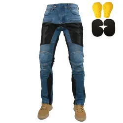Summer Riding PK719 Motorcycle Pants Four Seasons Outdoor Motorcycle Riding Jeans Protective Gear Protection Motorcycle Trousers
