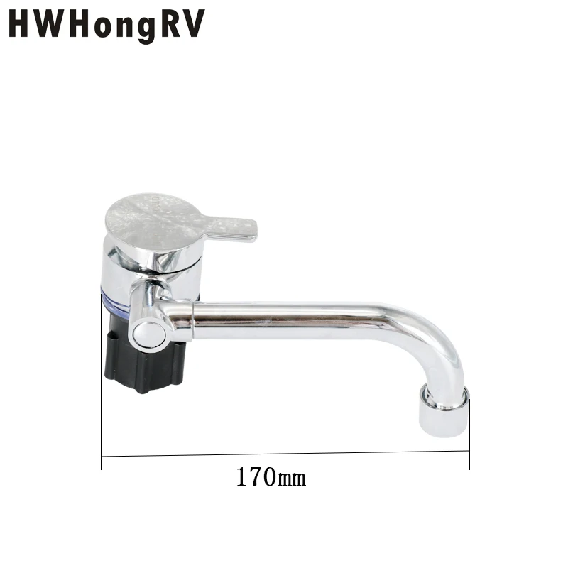 

HWHongRV RV Accessories hot/cold/rotating faucet for kitchen bathroom Camper Caravan