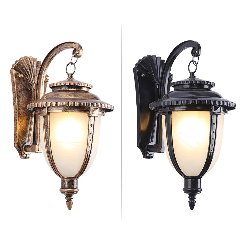 Retro Waterproof Outdoor Wall Lamp Outdoor Corridor Courtyard Stairs Terrace Balcony Lamp Creative Aisle Lamp