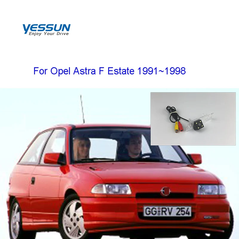

Камера заднего вида Yessun для универсала Opel Astra F 1991 ~ 1998 CVBS AHD1080P, камера заднего вида/номерной знак