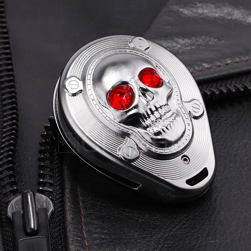 Per Harley Touring Sportster Dyna Softail Trike Street Tutti i Modelli 2007-2020 Road King CNC Custodia Chiave Del Motociclo Protezione Chiave