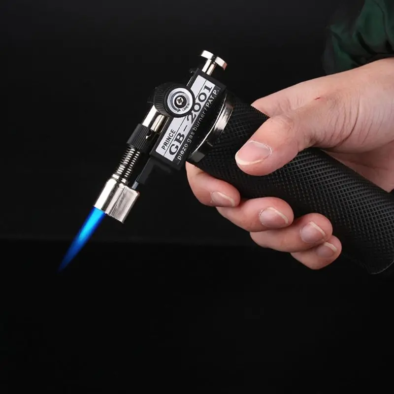 New Multipurpose Lighters for Soldering Baking Welding DIY Crafts Gas Not Included Adjustable Flame