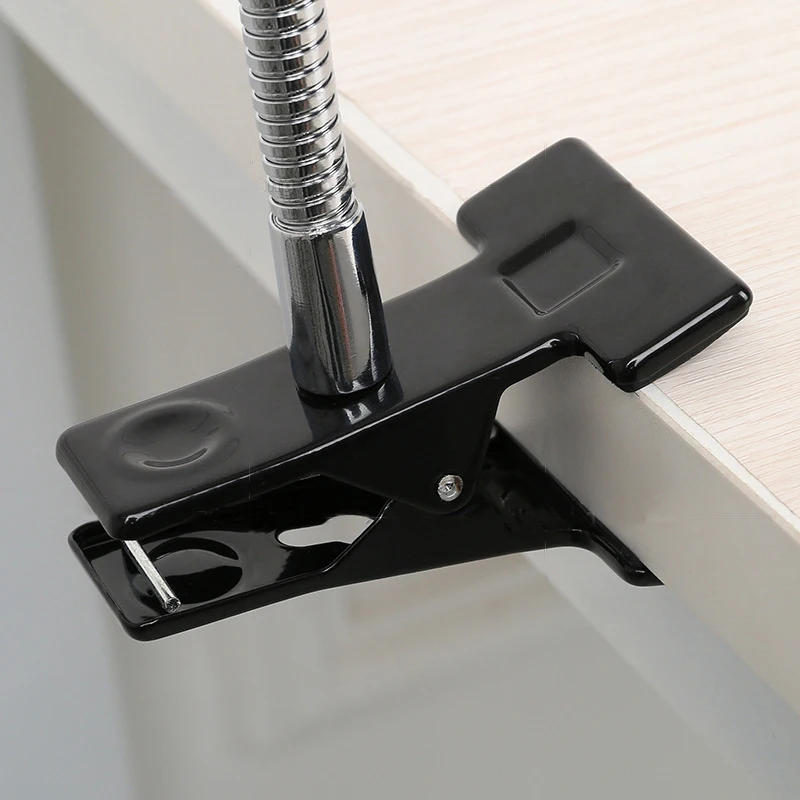 107mm large Lens Table Magnifier with Metal Clip and led light Magnifying glass for reading repair