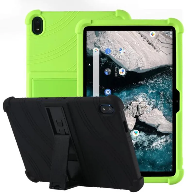 Untuk Nokia T20 10.36 Android Nokia T20 TA-1392 Casing Silikon Lunak Sampul Penyangga Cangkang Pelindung Tablet