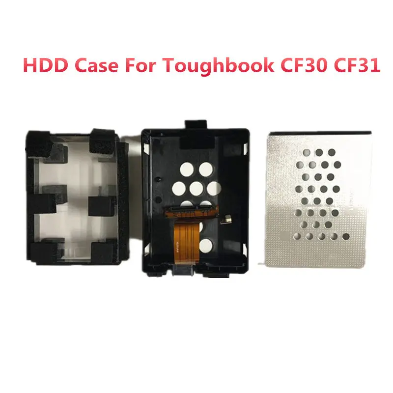 High Quality For Panasonic Toughbook CF-30 CF-31 CF30 CF31 HDD SSD Hard Disk Drive Case Base Caddy Adapter Case Connector Cable