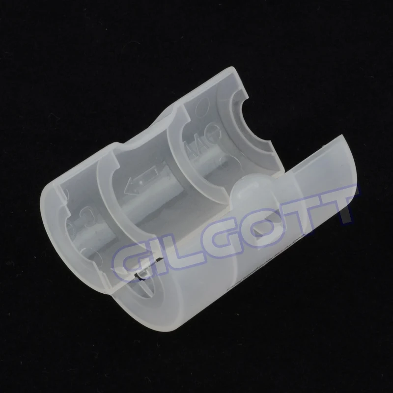 1 قطعة x AA إلى C حجم مهايئ بطارية بطاريات حامل محول شل الغلاف