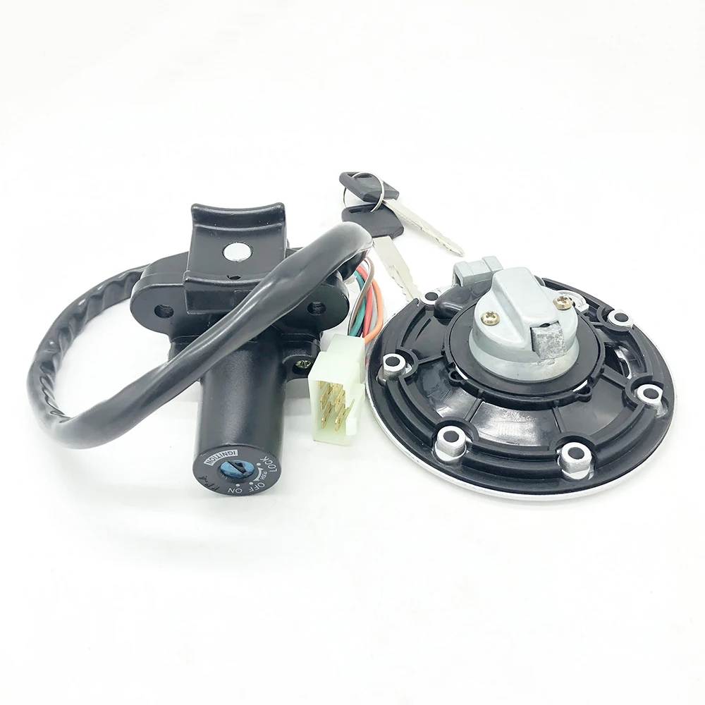 Zündschloss Sperrschlüssel Kraftstofftankdeckel Passend für Kawasaki Ninja 250 ZX6R ZX7R ZX9R ZZR400 ZXR400 ZZR600 ZXR750 – Detail 3