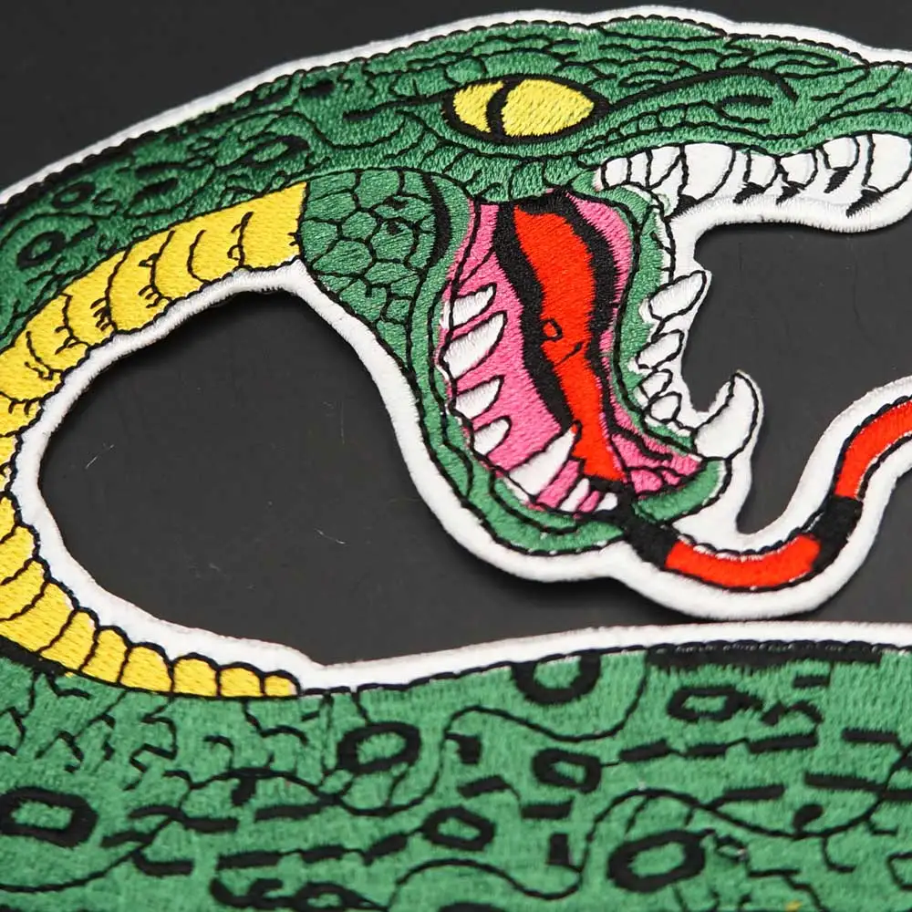 SOUTH SIDE SERPENTS SNAKE Embroidery Biker Patch Sticker for Clothing