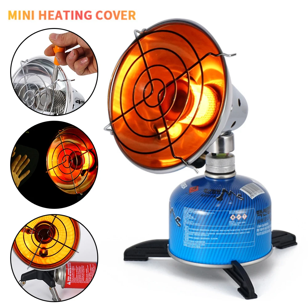 Portable Camping Propane Butane Gas Heater Outdoor Heating Stove with Stand