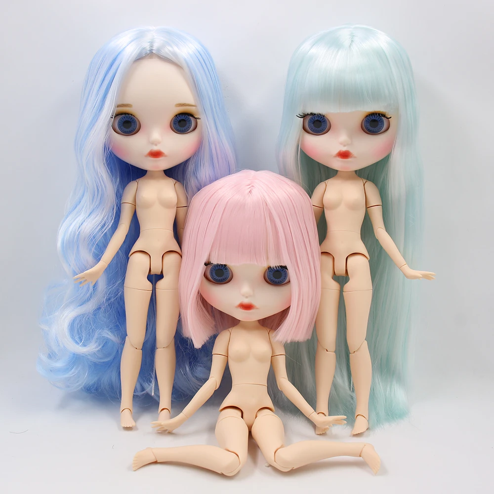 ICY DBS-Muñeca Blyth 1/6, juguete BJD, cara mate, cuerpo articulado de 30 cm, muñeca desnuda