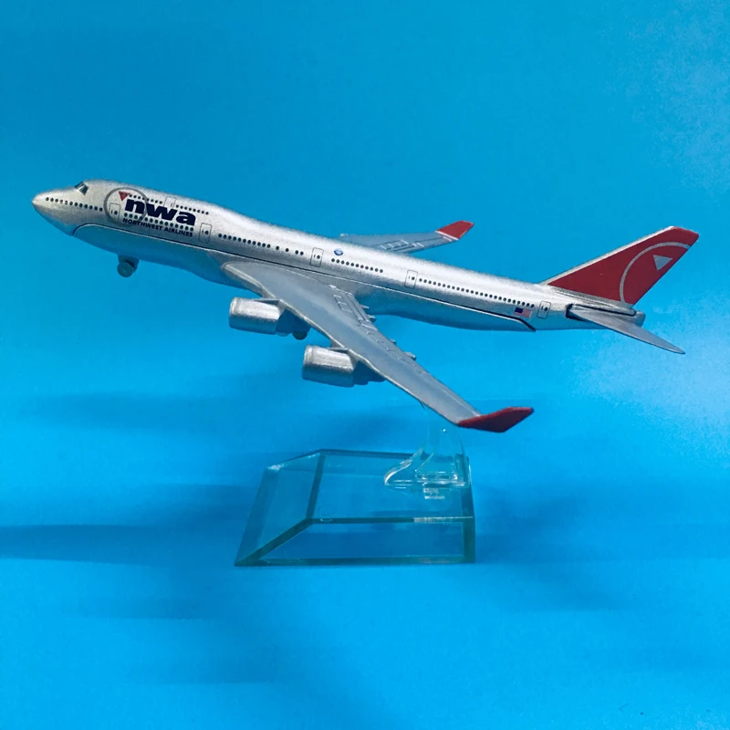 Plane Model Airplane Model American Northwest Airlines Boeing B747 Nwa Boeing 777 Aircraft Model Diecast Metal Airplanes Model