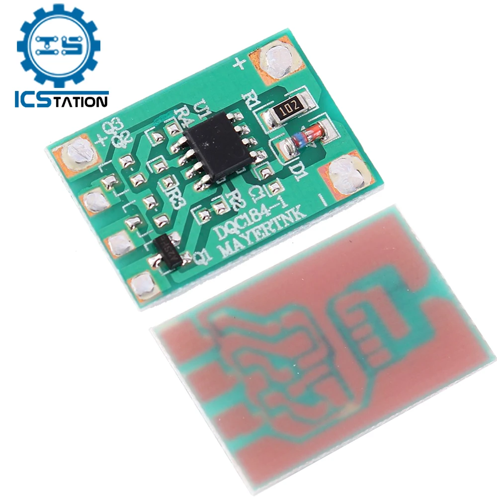 DC 3V-12V Light Flashing Controller Module Gradually Fades Out Gradient Light Automatic Dimmer Breathing Light Driver Chip Board