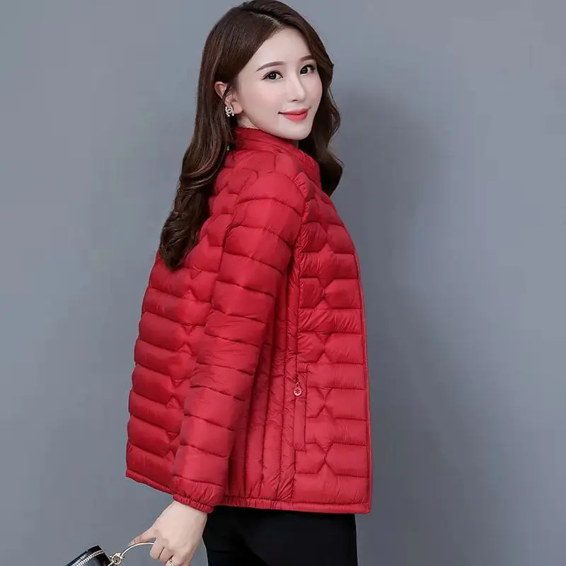 Down Jacket Women Coat Autumn Winter 2024Spring Jackets for Warm Quilted Parka Ladies and Light Female Ultralight Outerwear L830