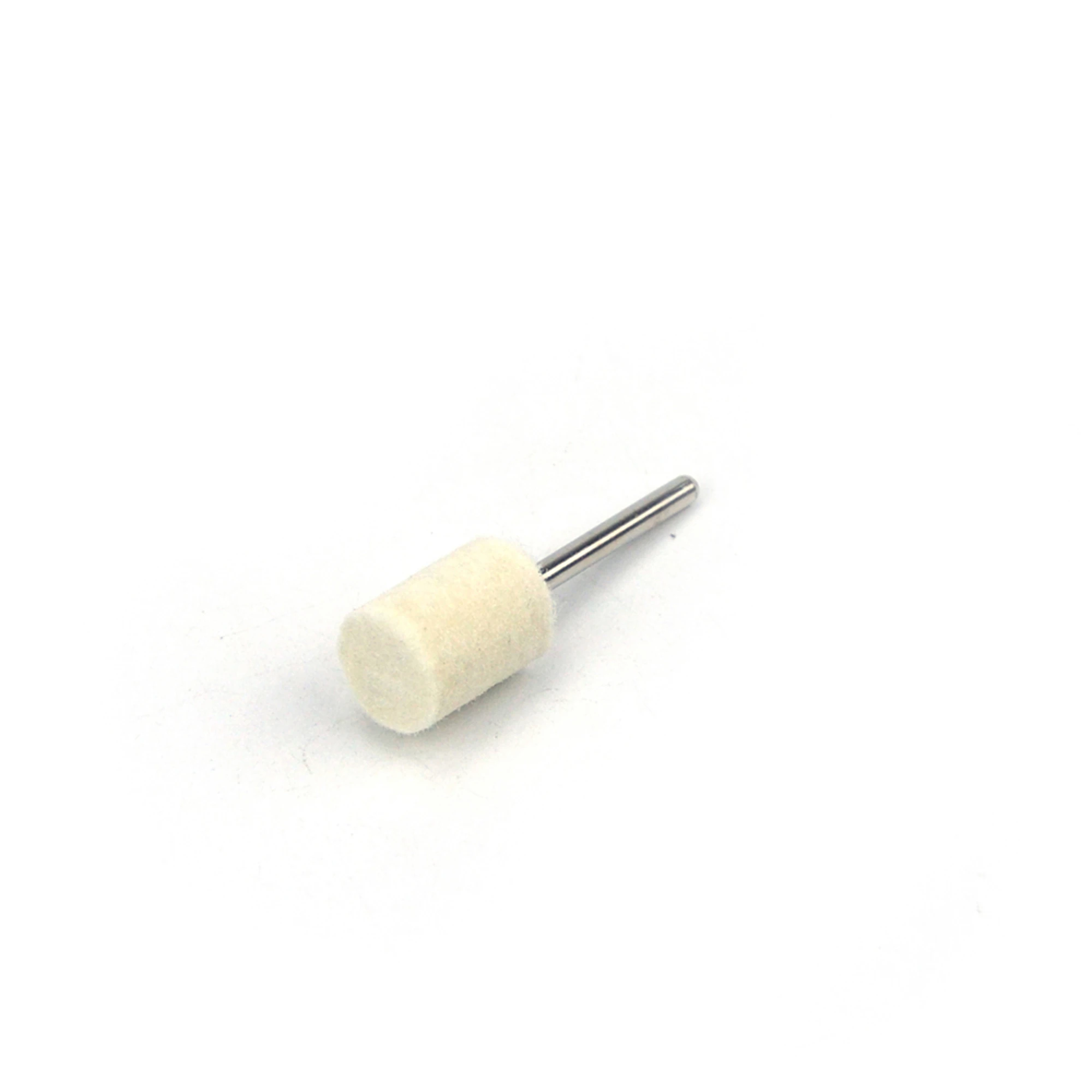 30Pcs 10 มม.หัวขนสัตว์ 3mm Mandrel ขนสัตว์ล้อขัดแผ่นขัดสำหรับเครื่องมือไฟฟ้า dremel อุปกรณ์เสริม