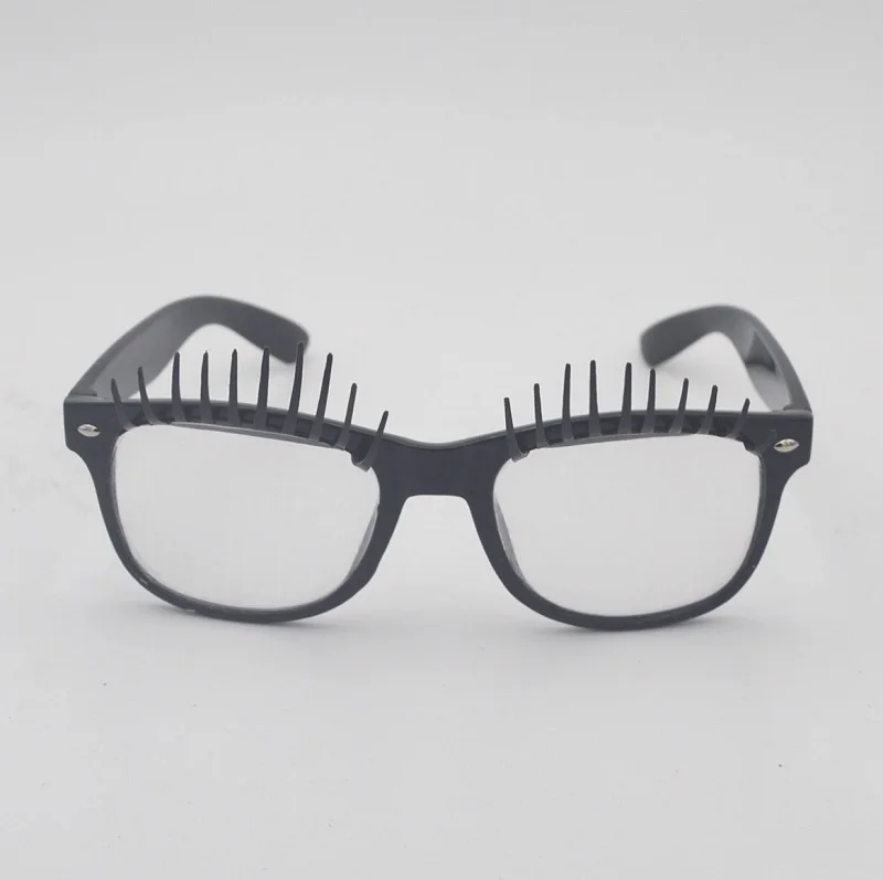 Black Eyelash  diffraction glasses 13500 line fireworks glasses