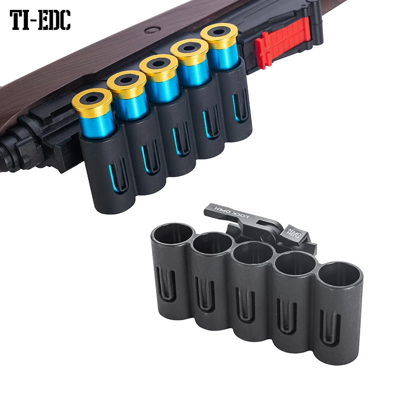 

Shotgun quick release cartridge holder for tactical hunting air gun paintball