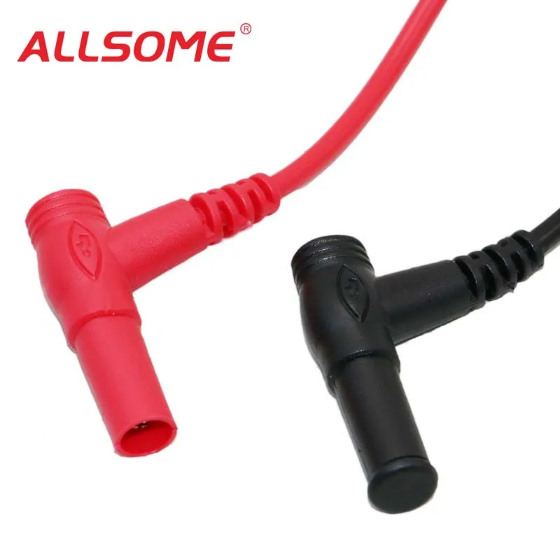 ALLSOME Multi Meter Test Pen Cable 1000V20A Universal Digital Multimeter Lead Probe Wire HT982+