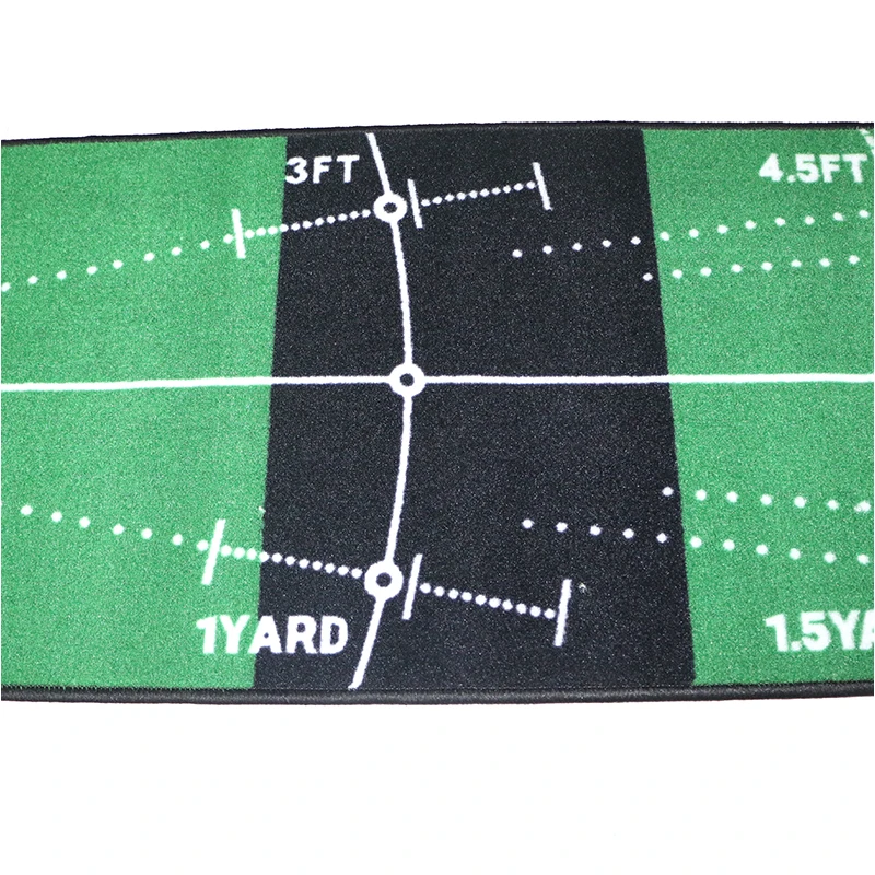 Indoor Golf Putting Training Mat Washable Anti-Slip Green Practice Golf Putting Mat