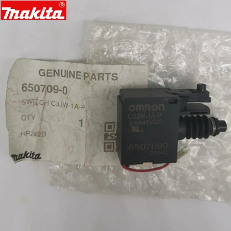 Makita 650709 -0 6507090   Interruptor para DHR242 DHR243 BHR242 BHR243 DUB362 HR242D DHR242Z