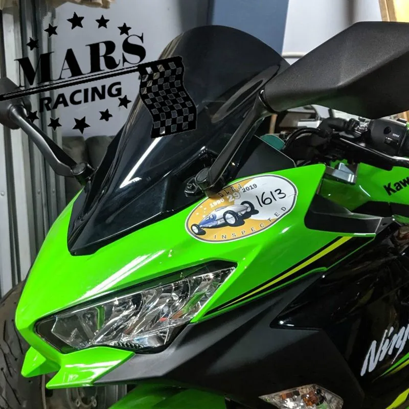 Pasuje do NINJA 400 NINJA400 Ninja-400 2018 2019 2020 2021 akcesoria motocyklowe osłona przedniej szyby osłona przeciwdeszczowa Viser