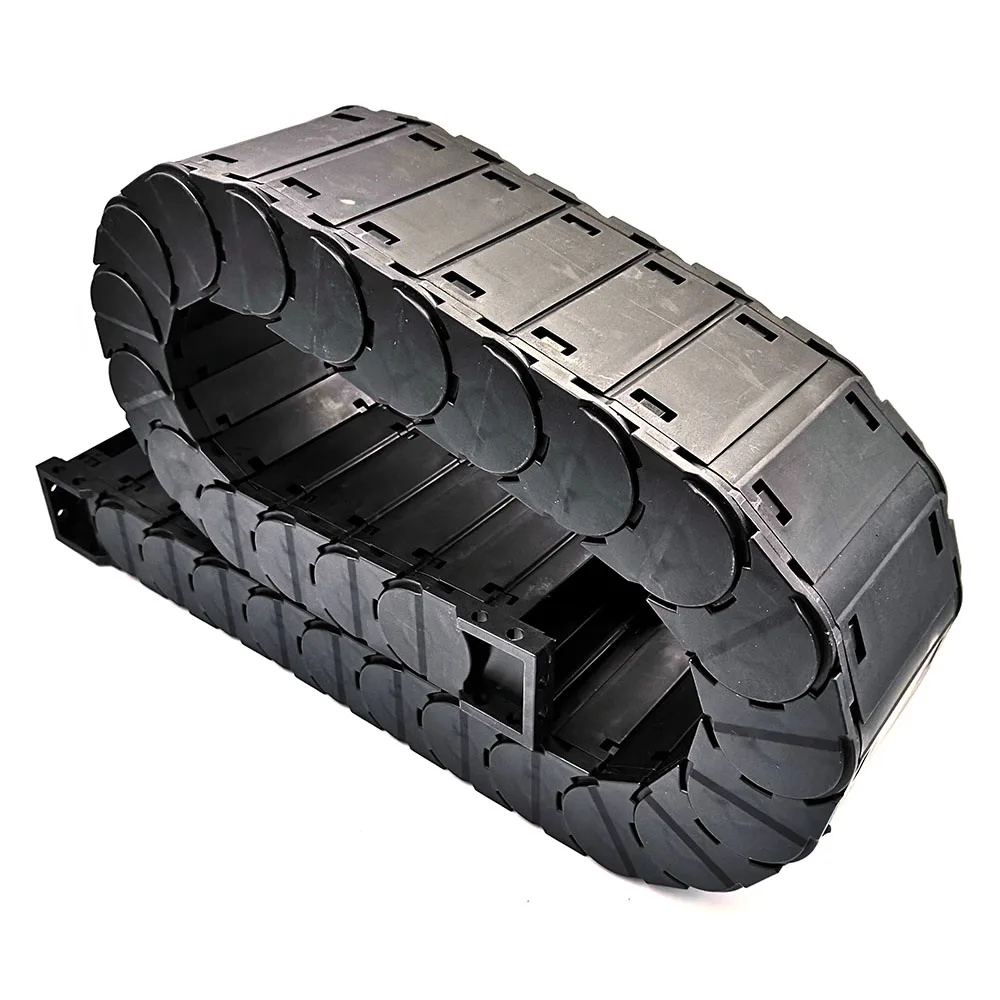 YCHEN 1 Meter 30 Series Towline Wire Carrier Cable Drag Chain Closed Type Open On Both Sides Low Noise Tanks Transmission Parts