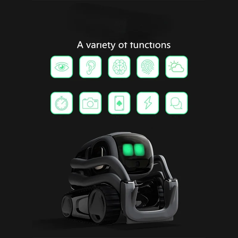 Векторный робот для искусственного интеллекта, подарок на день рождения, интеллектуальное голосовое взаимодействие, раннее образование