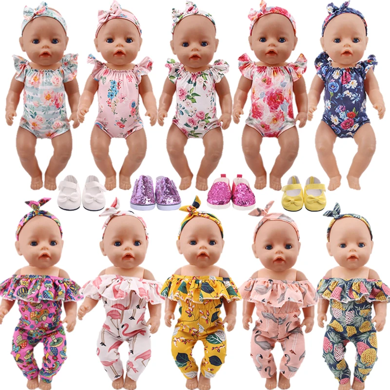 Pop Kleding Eenhoorn Suits Fit 18 Inch Amerikaanse Van Meisje & Baby Born Pop 43Cm Geboren Baby Doll kleding, speelgoed Voor Meisjes