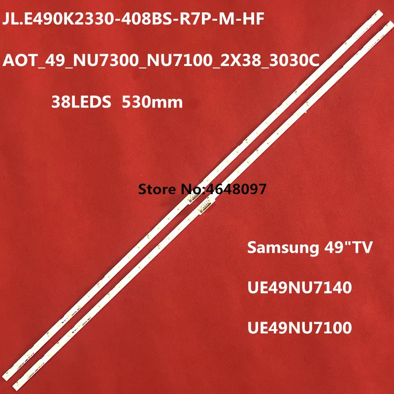 

LED Backlight Strip for 49NU7100 UE49NU7300 UE49NU7170 UE49NU7140U UE49NU7100K BN61-15483A MET49BL Y18 BN96-45953B 45953A