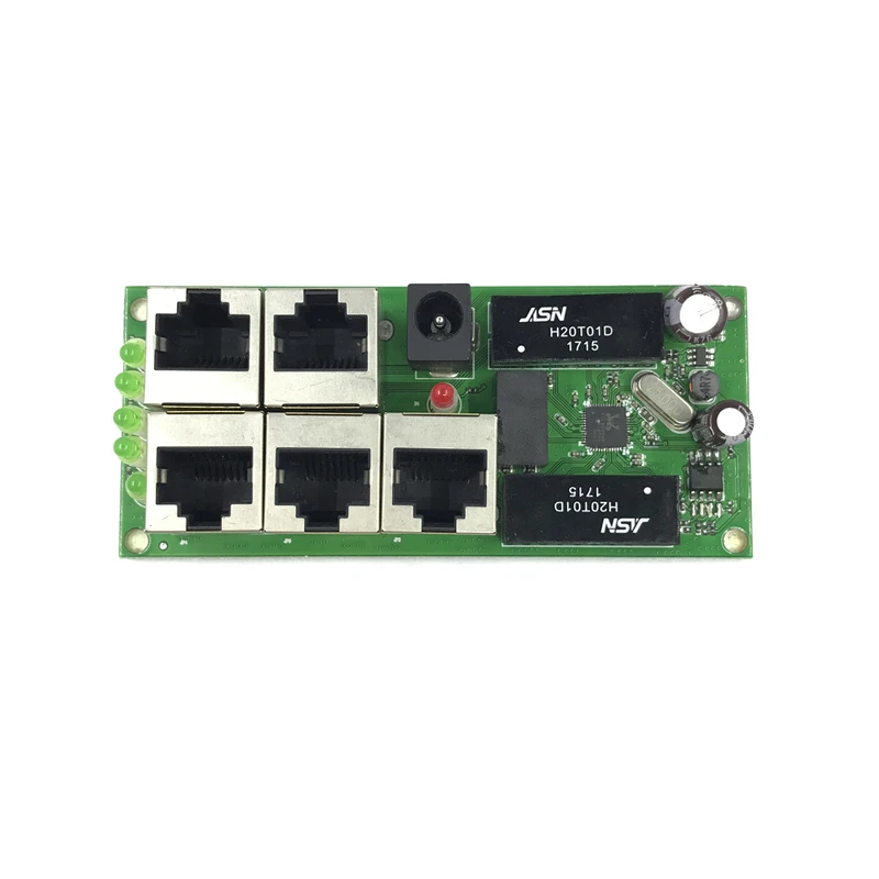 Oem Hoge Kwaliteit Mini Goedkope Priceule5-port Hub Capture Packet Mirroring Elke Poort Capture Packet Data Captureethernetswitchmodule