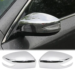 Rearview Side Wing Mirror Cover for Nissan Sentra Sylphy B17 2013-2019 / Altima L33 2013-2015 Chrome Trim