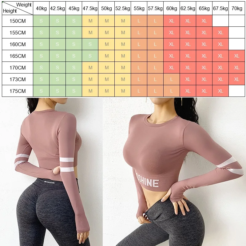 Cloud Hide Fitness Yoga Shirt Sexy Sports Gym Tank Crop Top Running Long Sleeve Blouse Winter T-Shirt Women Workout Sportswear