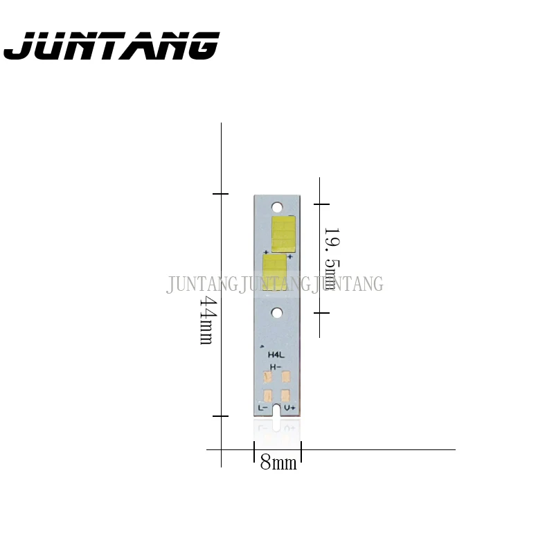 2pcs CSP car headlight 3570LED lamp beads high-brightness ceramic lamp beads 30W can be welded 3570 H1/H3/H4/H7 copper substrate