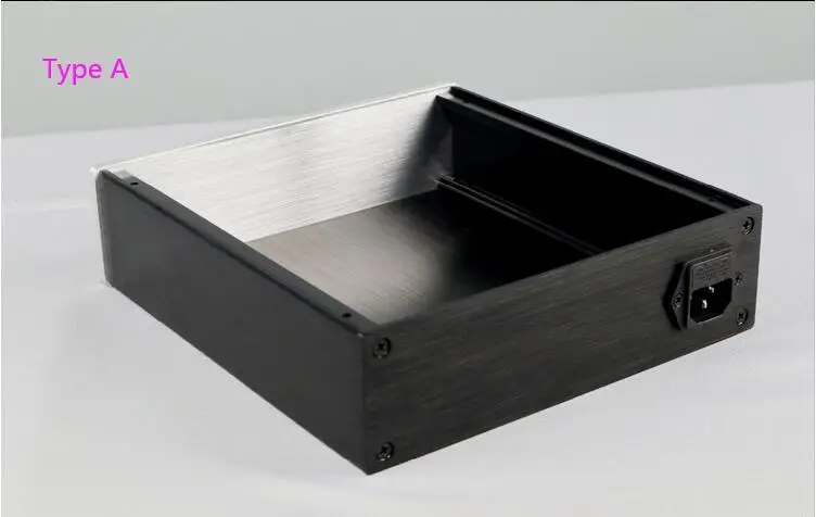 جديد 2106 هيكل hifi preamp كامل الألومنيوم لتقوم بها بنفسك صندوق مكبر للصوت