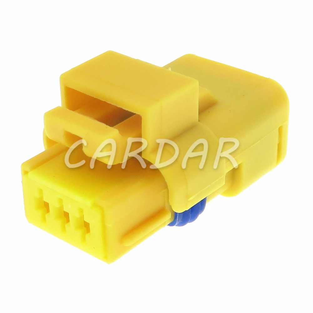 1 Set 3 Pin 1.5 Series 211PC032S4049 Yellow Car FCI Wiring Socket AC Assembly Auto Water Temperature Sensor Sealed Connector