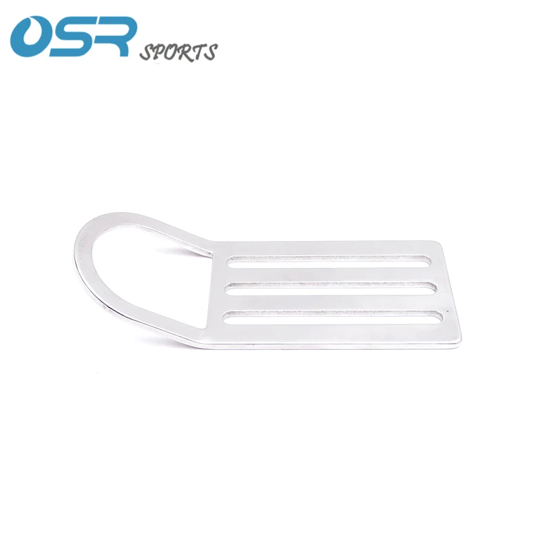 SS316 Stainless Steel Scuba Diving Belt D-ring Webbing Strap Keeper waist band Ring Holder Wing BCD Clamping Accessories 11165