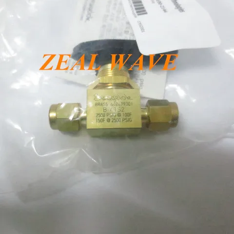 Agilent Ball Valve 0100-2144 Gas Chromatograph Gas Ball Valve