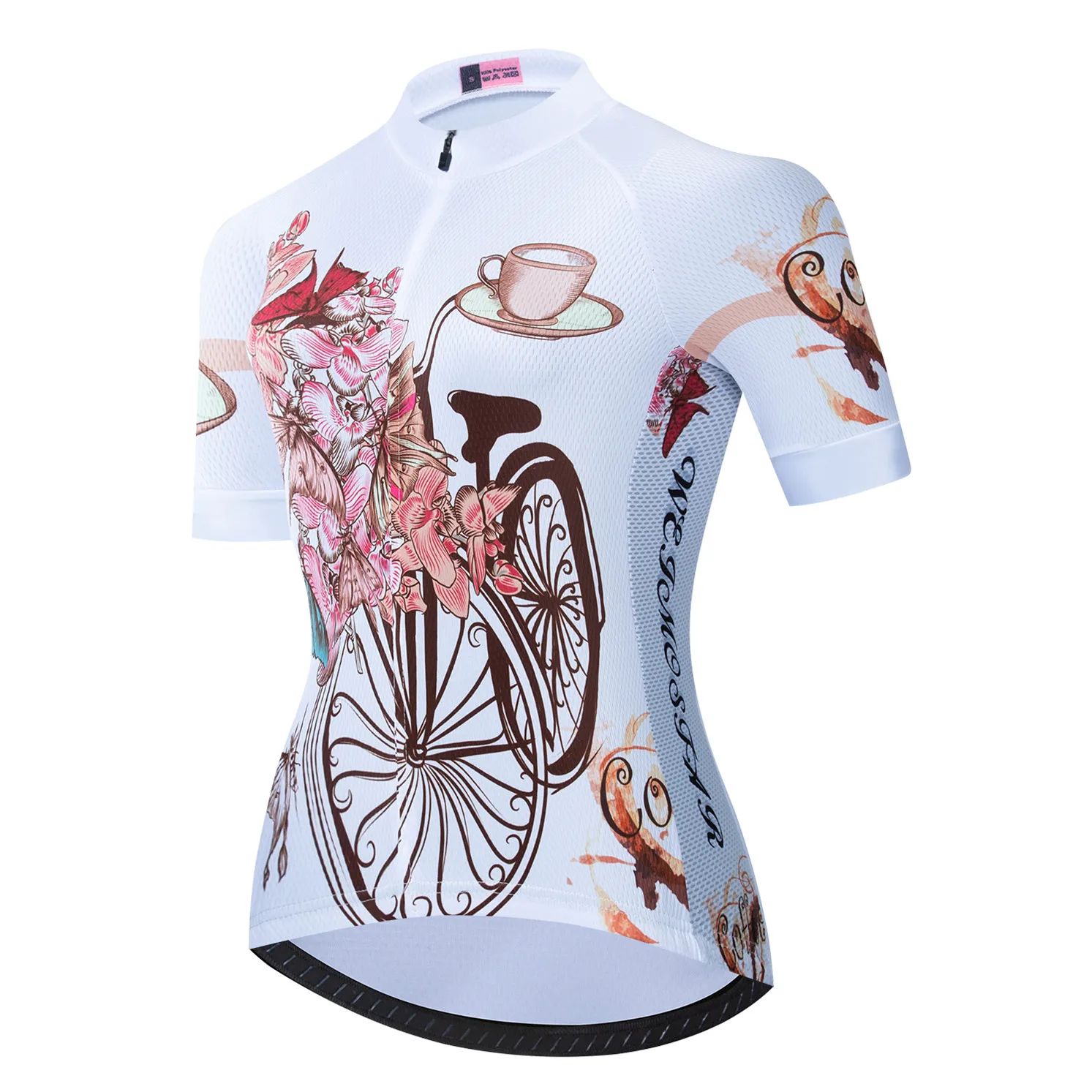 2022 Cycling Jersey Women Bike Mountain Road MTB Top Maillot Bicycle Shirt Short Racing Team Blouse female Clothing Riding White